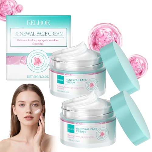 Renewal Face Cream, Crema facial antiarrugas, crema facial Renewal, crema facial antiarrugas, reafirmante y renewal, crema reparadora rápida para la cara, reafirmante e hidratante