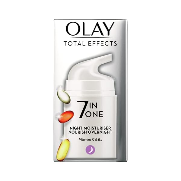 Olay Total Effects 7 in 1 Anti-Ageing Night Firming Moisturizer for Women, 1.7 Ounce
