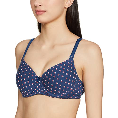 Image of Max Women's Cotton Printed Padded T-Shirt Bra