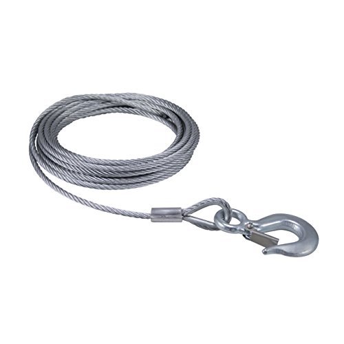 Dutton-Lainson Company (6520) 1/4 x 25' Winch Cable with Hook by Dutton-Lainson Company