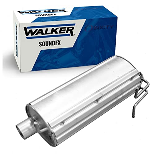 Walker SoundFX Exhaust Muffler compatible with Ford F-250 Super Duty 5.4L 6.8L V10 V8 1999-2004 Mufflers