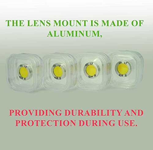 Image of American Photonics ZnSe Focus Lens 18mm Dia for C02 Laser 10.6um. Direct Replacement for Any 18mm Lens (38.1mm(1.5 inch))