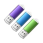Cle USB 16 Go Lot 3 Clé USB Grande Capacité Cle USB 2.0 Pas Cher Flash Drive Porte Clé Stockage Disque Mémoire Stick pour Windows, PC, Ipad, Enregistreur, Linux