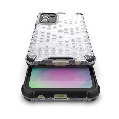 Image of Glasgow Back Case Cover Compatible with [ Samsung Galaxy F15 5G ] (Stylish Design) - Transparent