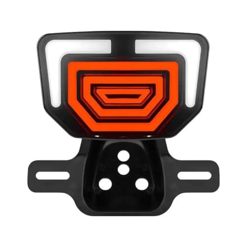 Clignotant pour moto avec feu arrière LED W0f2 et feu stop de remplacement pour moto 125cc