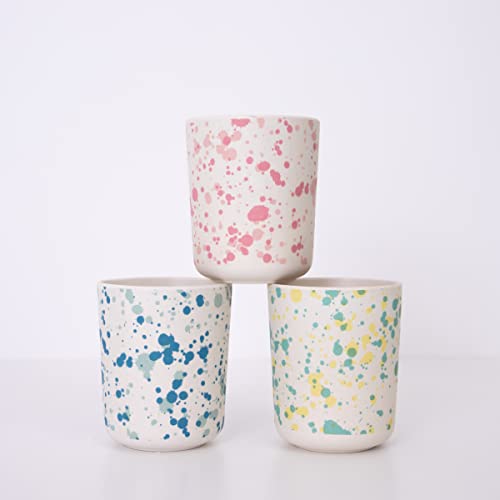 Meri Meri Speckled Reusable Bamboo Cups (Pack of 6)