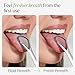 VIVAGO Tongue Scraper for Adults with Holder (2 Pack) - Metal Tongue Scraper for Tongue Cleaning and Reducing Bad Breath - Stainless Steel Tongue Scraper for Adults, Tongue Cleaner for Adults