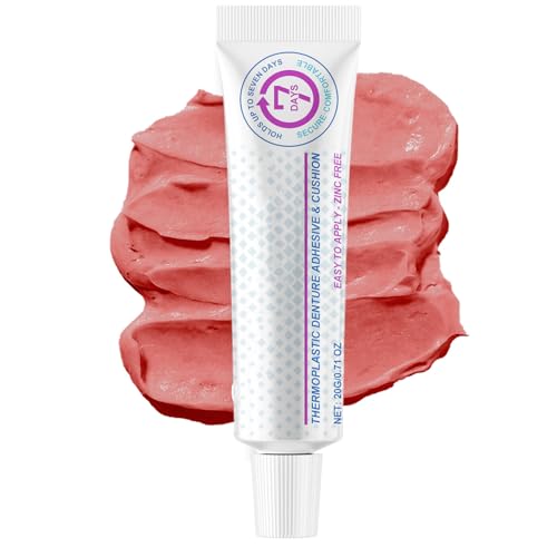 Adhesivos de abolladuras - Crema fijadora larga lástima 12 horas | Pasta cómoda resistente, apoyo seguro para prótesis dentales, hombres mujeres, cuidado diario discreto