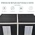 GFDGFD 8×4 ft Outdoor Resin Garden Shed with Floor, Two Windows & Lockable Door – Durable Plastic Patio Storage for Tools, Bikes, Trash Bins – Black