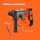 BLACK+DECKER 18V Akku-SDS-Plus-Bohrhammer, 1.2J Schlagenergie, 3 Modi, Inklusive 6mm Beton-Bit und Kit-Box, BCD900B-XJ
