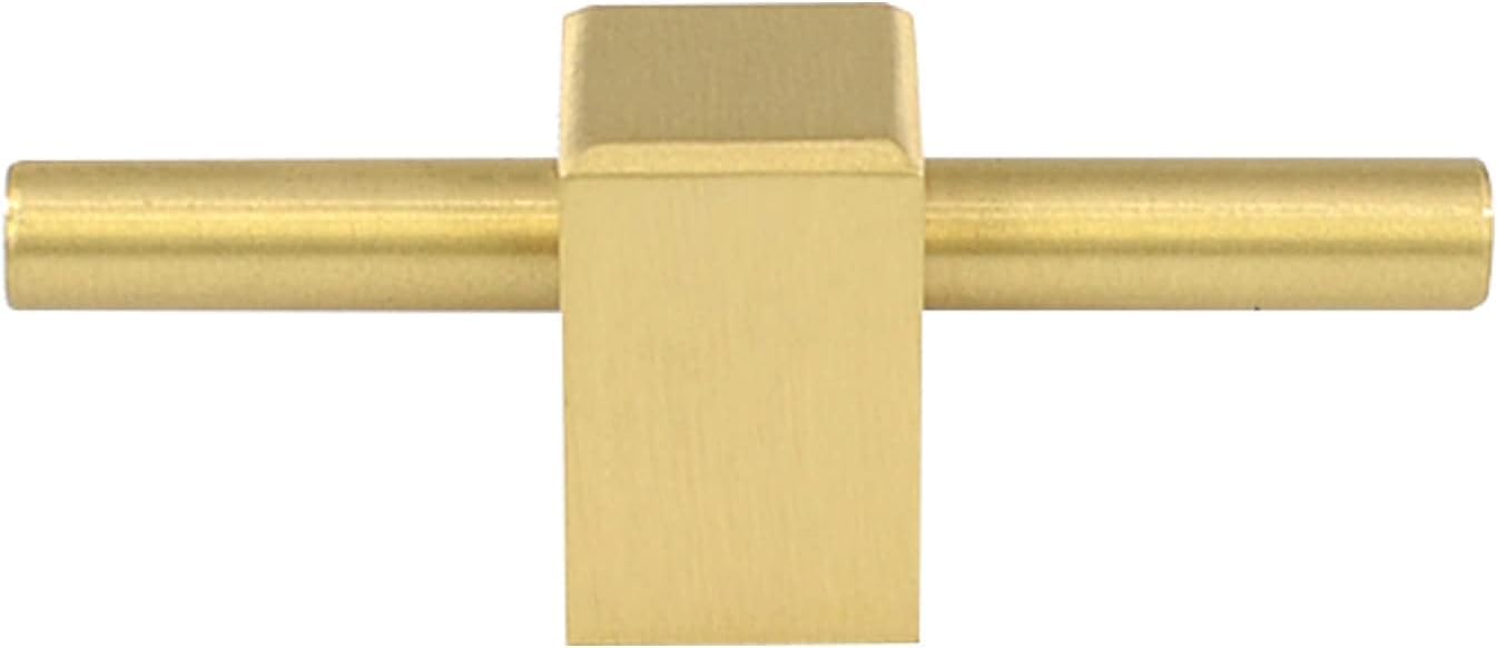 PAQWTYB Pulls, Nordic Style Gold Bow Pure Copper Modern Cabinet Knobs