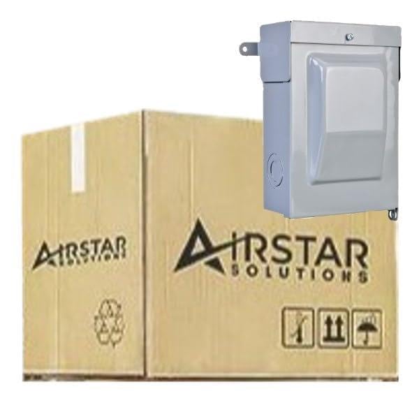 Case of (10) Air Conditioner Pull-Out Rainproof Disconnect Switch, 30 AMP/FUSIBLE