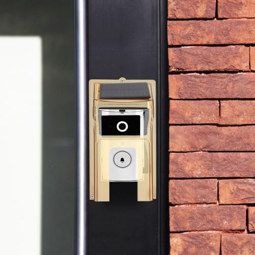 Cubierta para timbre exterior solar protector intemperie de sistemas control de acceso 7