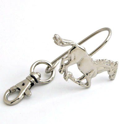Nickel Horse Key Finder (Set of 6)