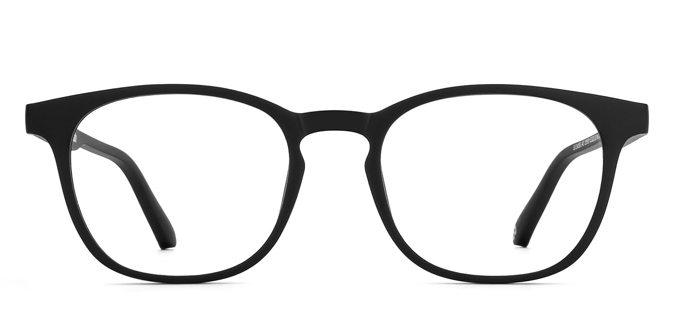 Lenskart HUSTLR - As Seen On Shark Tank | Peyush Bansal Glasses | Zero Power Bluecut & Antiglare Computer Eyeglasses | Dark Night Full Rim Square | For Men & Women | Large | LB E14058-XW (B0D5BKCSNW) Amazon Price History, Amazon Price Tracker