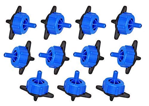 Vallabh Adjustable Irrigation Compensating Dripper | Drip Irrigation Accessories Plant Watering Emitter Dripper | (8Ltr./Hour) Pack of 100 (B0B34M45PH) Amazon Price History, Amazon Price Tracker