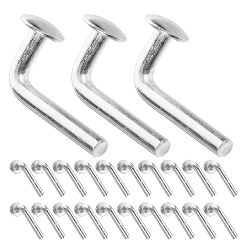 MOBUTOFU Pasadores de Hierro Resistente M5 Galvanizados de Seguridad para 70 Unidades Que Garantizan Estabilidad y Seguridad Estanterías de Palets en Almacenes