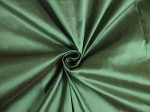 Soie Dupioni bicolore vert marron pour robe de cocktail chic
