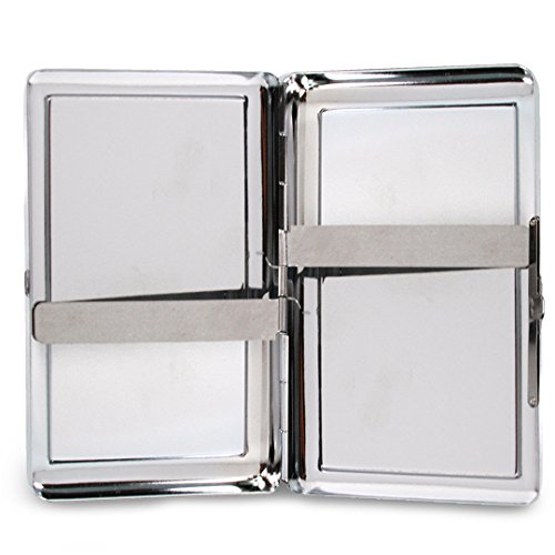 Buckle-Down Metal Wallet-Joker Face W/Pistol Close-up Fcg2