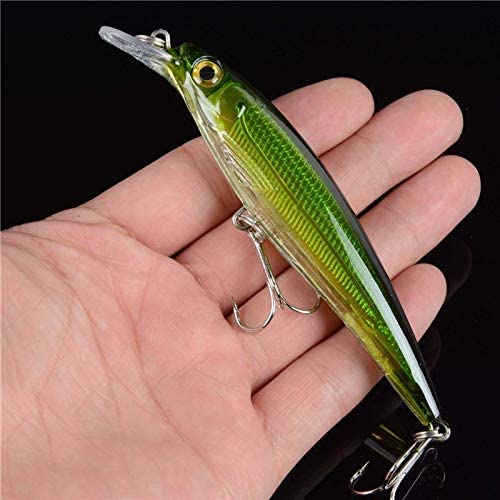 KANAbee Hard Bait PP Polypropylene Fishing Lure, 11 cm - Pack of 3 1