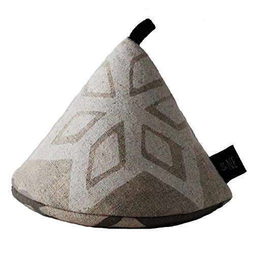 アンドエヌイー 三角鍋つかみ ハナホワイト NHK-048-HNWH