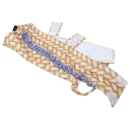 Disfraz para perros con forma de cesta color amarillo L