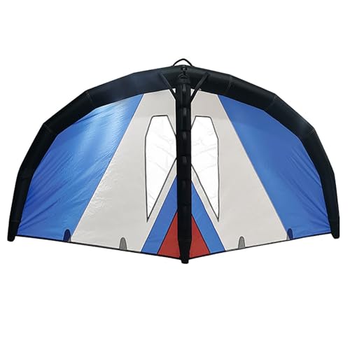 CFDZCP Handheld Surf Sail Kitesurfing Wing, Inflatable Windsurfing Sail Surfing Foil Wing, Made Nylon Material, Two Independent Airbags, For Outdoor S
