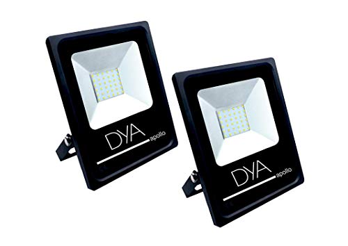 DYA - Faro LED de la línea Apollo, faro para exterior, impermeabilidad IP65, luz fría, 6000K