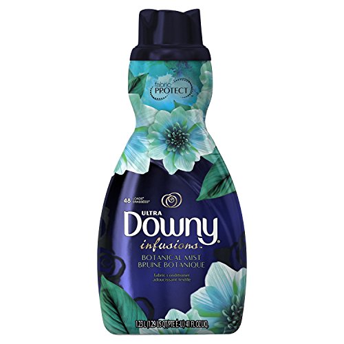 Downy Infusions Botanical Mist Liquid Fabric Conditioner (Fabric Softener), 41 Fl Oz Single Bottle