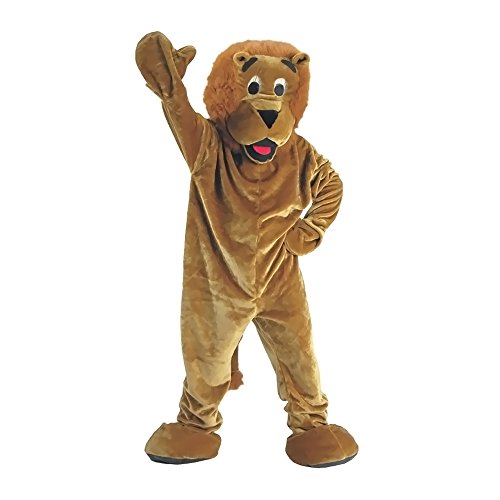 Dress Up America Costume de mascotte de lion rugissant de luxe de peluche pour enfants