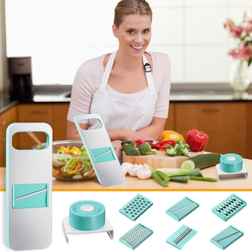 Râpe à ail et trancheuse de nourriture pour oignons et fromage - 4