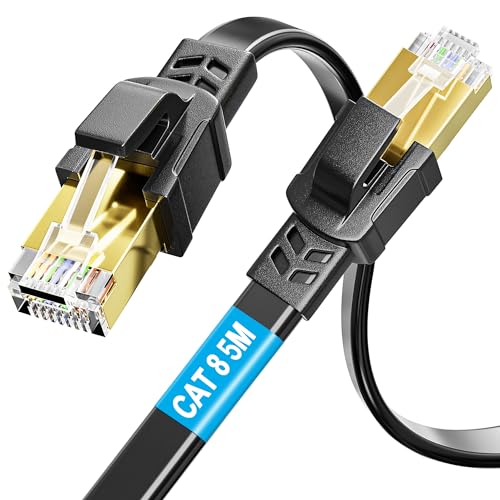 Soibke Cat 8 Ethernet Cable 5m