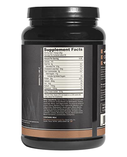 Onnit Grass Fed Whey Isolate Protein - Mexican Chocolate (30 Servings) #TOP3