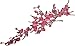 1pc Plum Blossom Embroidered Patch Lace Cord Venise Applique Motif Trimming Scrapbooking Sewing Accessories Craft T1428