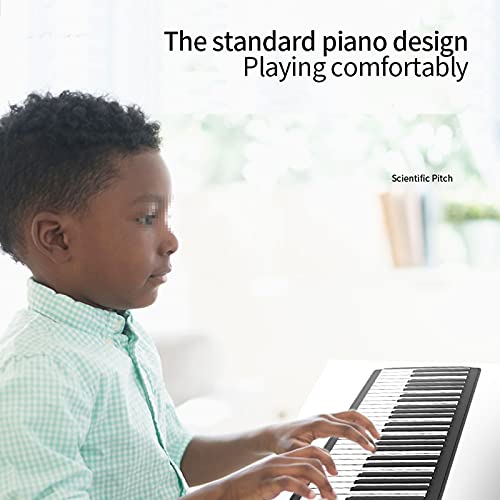 Piano Portable, 61 Touches Pliable Roll Up Piano Clavier électronique USB Hand Roll Piano Adapté aux Débutants et aux Enfants - Les Beatles, Paul McCartney, John Lennon, RIngo Starr, George Harrison Piano Portable, 61 Touches Pliable Roll Up Piano Clavier électronique USB Hand Roll Piano Adapté aux Débutants et aux Enfants – Image 4