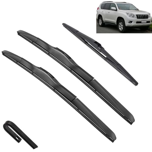 Balais d'essuie-glace Toyota Land Cruiser Prado 150 kit avant arrière