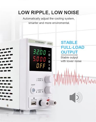 Alimentation stabilisée CC 30V 10A pour éviter les surtensions de labo