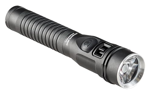 Image of Streamlight 74435 Strion 2020 1200-Lumen Rechargeable LED Flashlight, Includes 120V /100V AC /12V DC Piggyback Charging System, Black