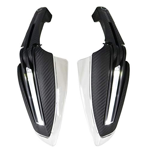 Garde-mains 22mm pour guidon de moto avec feux de jour intégrés - 2