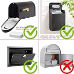 Smart Mailbox Alarm,Wireless Mailbox Alert for Delivered Mail Wi-Fi, Tuya Mailbox Notification Sensor 800ft Long Range, Waterproof Mailbox Sensor - Image 6