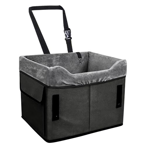 Siège d'auto pour chien en peluche de qualité supérieure - 2