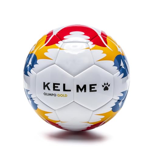 KELME Accessori Sportivi Pallone Calcio Olimpo G, bianco, 58C