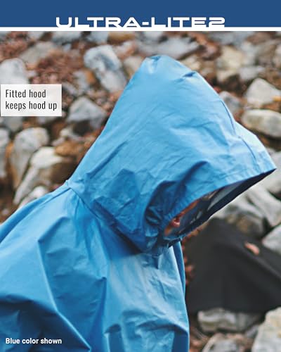 Image of FROGG TOGGS Ultra-lite2 Waterproof, Breathable Rain Poncho, Adult and Youth Sizes
