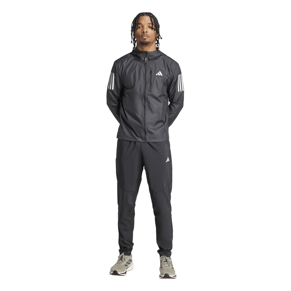 adidas Hombres Own The Run B Pant Laufbekleidung Pantalón Largo Black - Negro