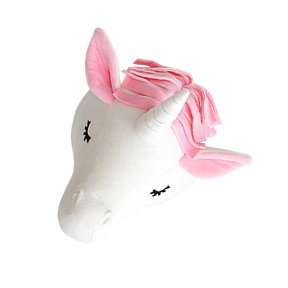 unicorn head plush