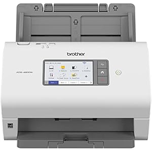 Brother ADS-4900W Professional Desktop Scanner with Fast Scan Speeds, Duplex, Wireless, and Large Touchscreen