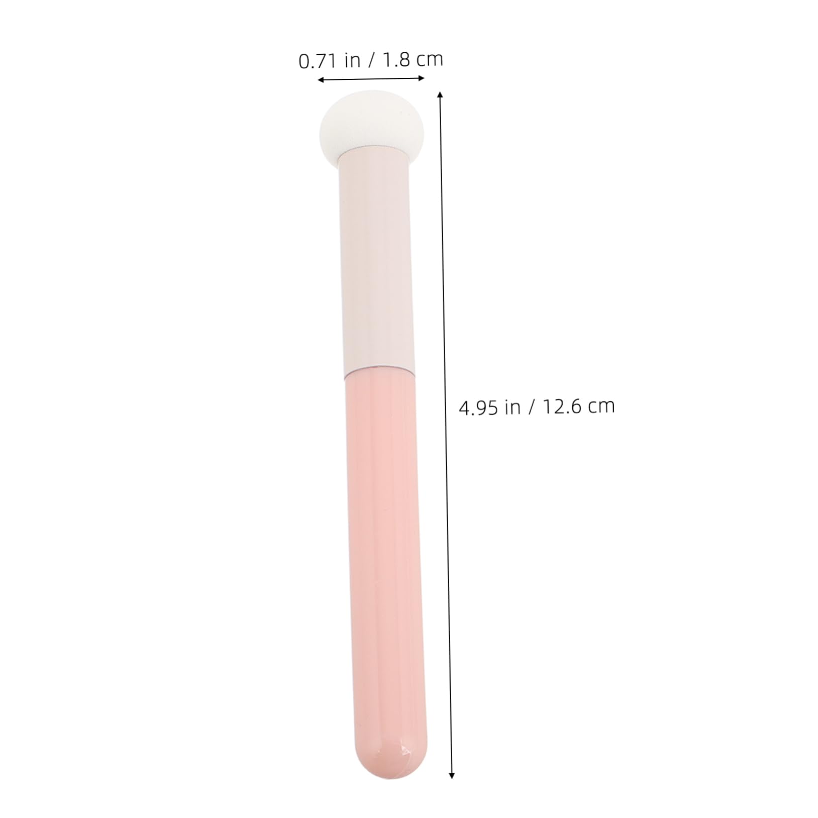 SMASOLO Mushroom Head Makeup Sponge Brush Applicators for Concealer Face Nose and Eyelids Portable Makeup Brushes for Travel Durable and Reliable Design