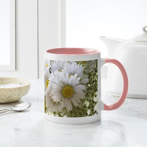Taza de cerámica 11 oz Bouquet Of Daisies en LOVE miniatura 6