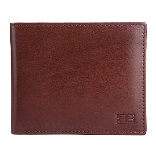 Image of Brooklyn Bridge Timeless Appeal, Maximum Security Leather Bifold Wallet - A Stylish RFID-Protected Card Holder for Men & Women