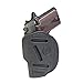 1791 GUNLEATHER 4-Way SIG P938 Holster - OWB and IWB CCW Holster - Right Handed Leather Gun Holster - Fits Sig Sauer P938, P365 Ruger LCP 380 and SW Bodyguard - Stealth Black
